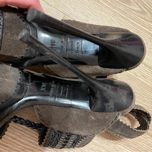 DSquared stilettos brown leather - Picture 6 of 7